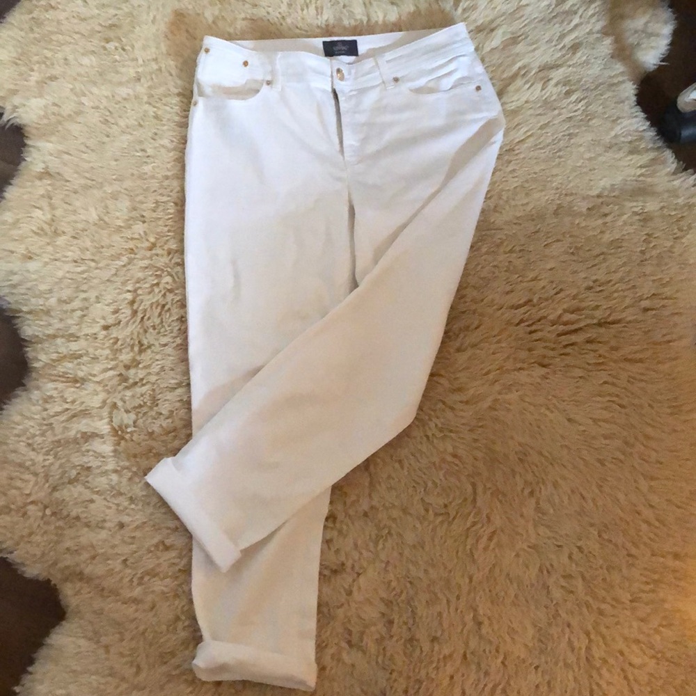 Chico so slimming white jeans